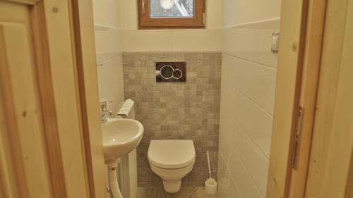 Kúpeľňa v ubytovaní Horský apartmán Draps
