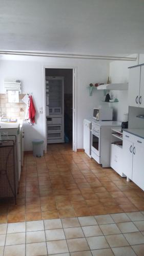 Dapur atau dapur kecil di Gîte Anne et Jean