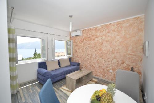 Ruang duduk di J & P Apartments Orahovac