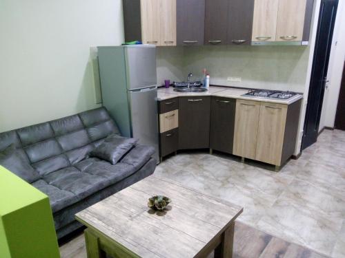 Η κουζίνα ή μικρή κουζίνα στο Studio Apartment in Batumi