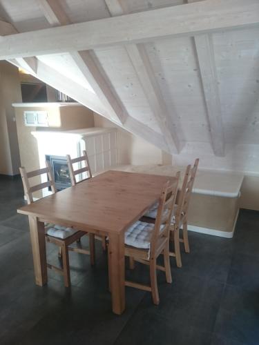Kuchyň nebo kuchyňský kout v ubytování Apartmán Jakubka