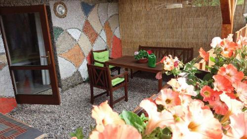 Χώρος καθιστικού στο Apartmány Sharka -Šárka Justrová