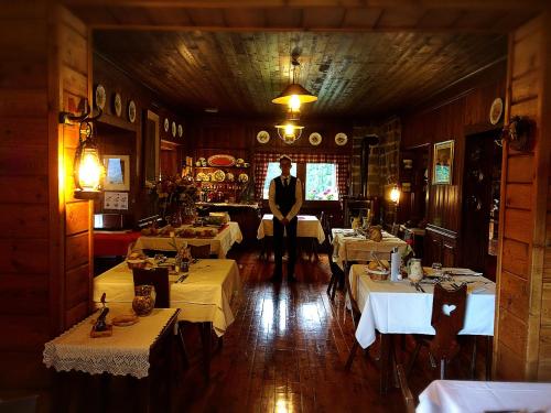 Restoran atau tempat lain untuk makan di Albergo Villa Anna Maria