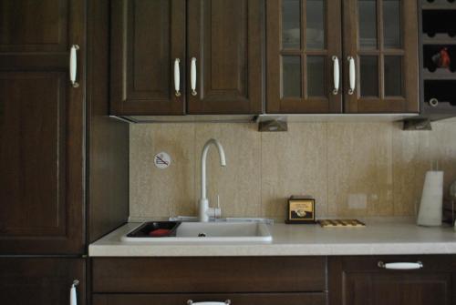 Dapur atau dapur kecil di Apartament WITA