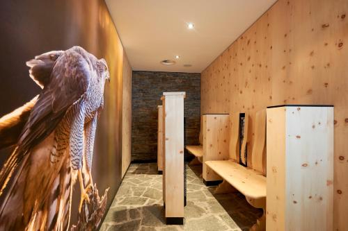 Koupelna v ubytování Alpenhotel Laurin