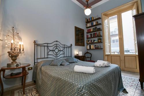 Ένα ή περισσότερα κρεβάτια σε δωμάτιο στο Dimora La Commare