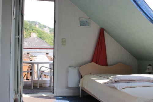 Ліжко або ліжка в номері "Haus Schloss Fürstenberg"