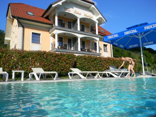 Πισίνα στο ή κοντά στο Vila Silva Marija Apartments