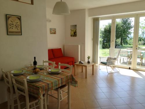 Posezení v ubytování Casa Caroline