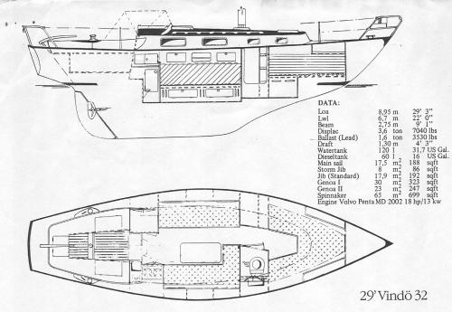 a drawing of a boat and a diagram at Jachta " Džaladūta" in Nida