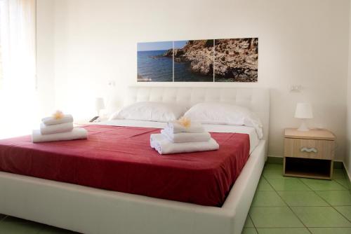 Posteľ alebo postele v izbe v ubytovaní Il Centenario