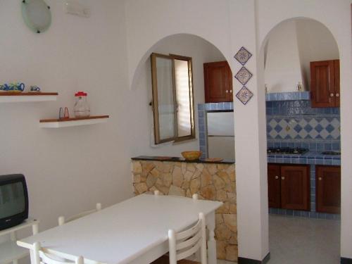 Kuchyň nebo kuchyňský kout v ubytování Residence Punta Sottile Lampedusa 150 mt dalla spiaggia cala francese
