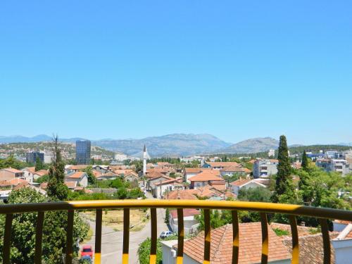 a view of a city from a balcony at Old town Beauty Apartment with great view in Podgorica