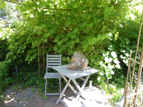 Au gîte de Bincheにある庭