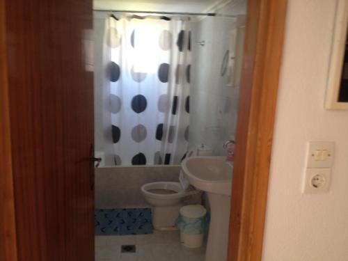 Ένα μπάνιο στο Creta Sun Apartments