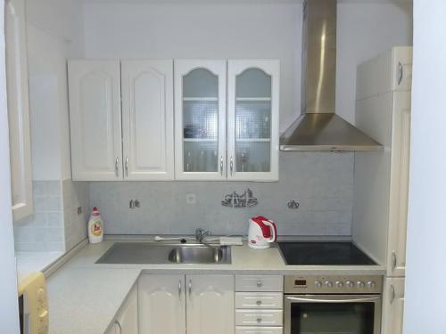 Kjøkken eller kjøkkenkrok på Penzion Netolice