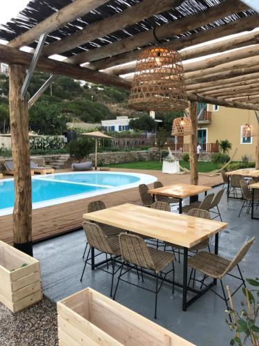Πισίνα στο ή κοντά στο Anemoessa Luxury Villas