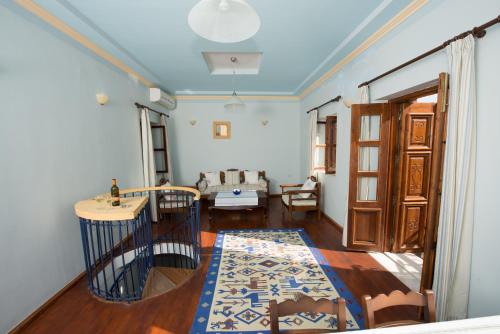 Posezení v ubytování Villa Dimitra