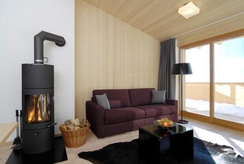 Un lugar para sentarse en Montafon Chalets