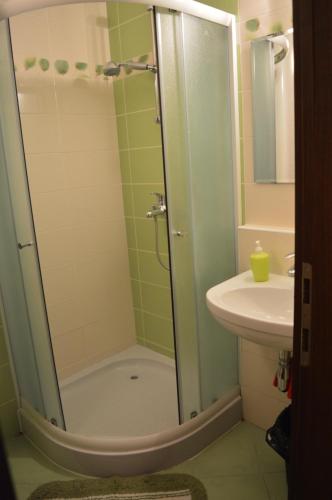 Koupelna v ubytování Kamzík Donovaly