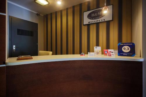 Certifikát, hodnocení, plakát nebo jiný dokument vystavený v ubytování B&M Guesthouse