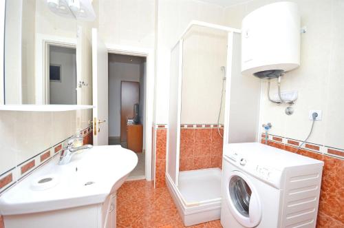 Kúpeľňa v ubytovaní Apartments Brankaa