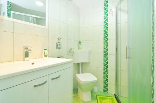 Koupelna v ubytování Apartment Steli