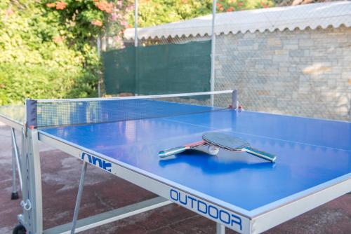 Stolní tenis v ubytování Camping Castello nebo okolí