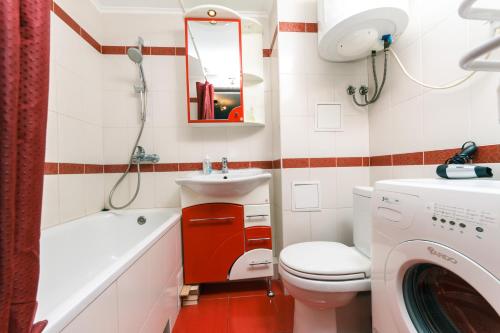 Ванная комната в Apartment on Cheliabinska 19