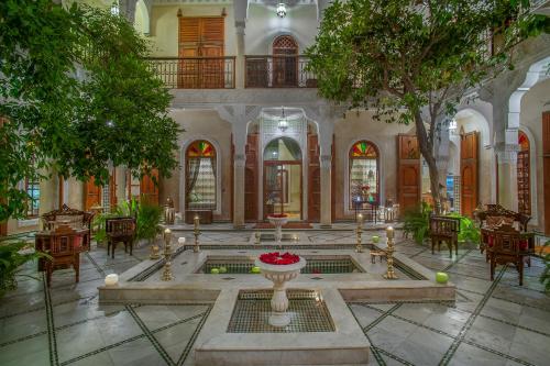 Jardin de l'établissement Riad & Spa Laurence Olivier