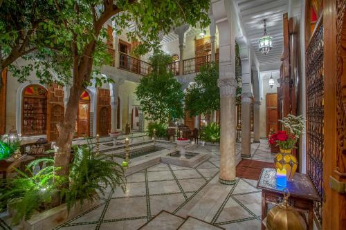Jardin de l'établissement Riad & Spa Laurence Olivier