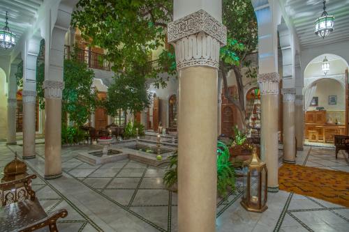 Jardin de l'établissement Riad & Spa Laurence Olivier