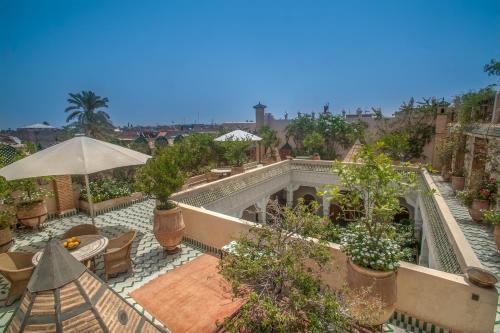 Jardin de l'établissement Riad & Spa Laurence Olivier