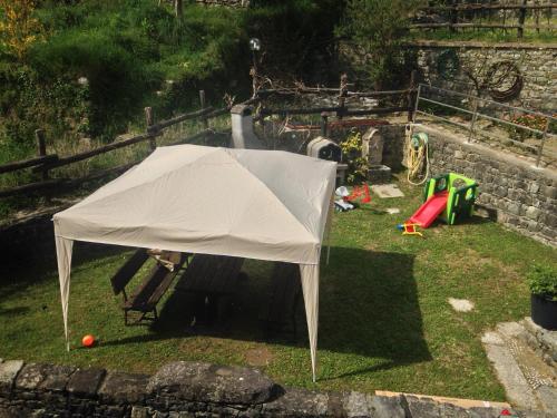 Jardín al aire libre en Affittacamere La Quiete