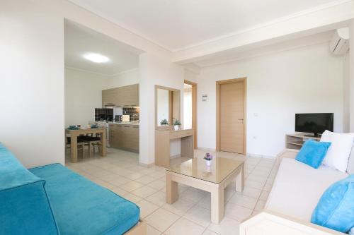 Kuchyň nebo kuchyňský kout v ubytování Olive Tree Apartments