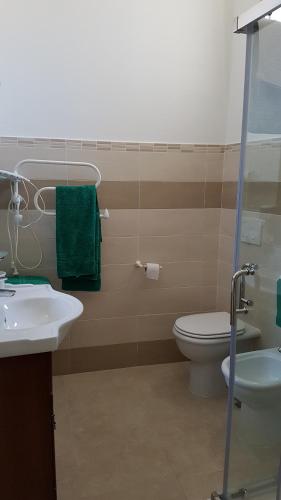 Kúpeľňa v ubytovaní Casette di Artemide