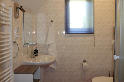 Baðherbergi á Apartmany Ruby