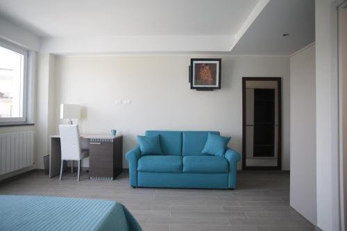 Χώρος καθιστικού στο Sud Est Guest House