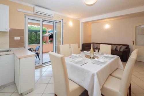 Posezení v ubytování Apartment Krželj