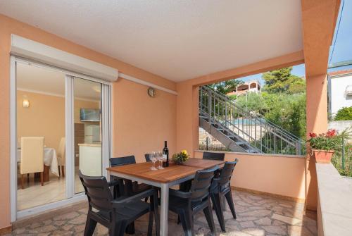 Balkón nebo terasa v ubytování Apartment Krželj