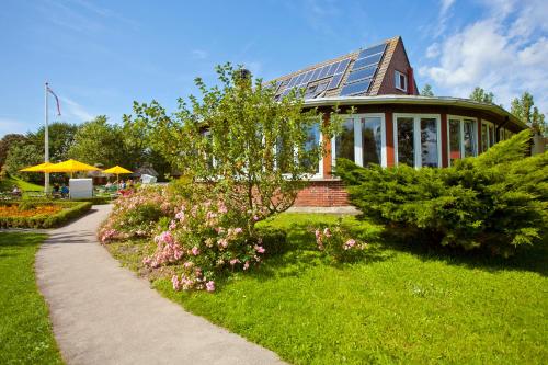 Zahrada ubytování Hotel Landhaus Leuchtfeuer Nordseeinsel Pellworm