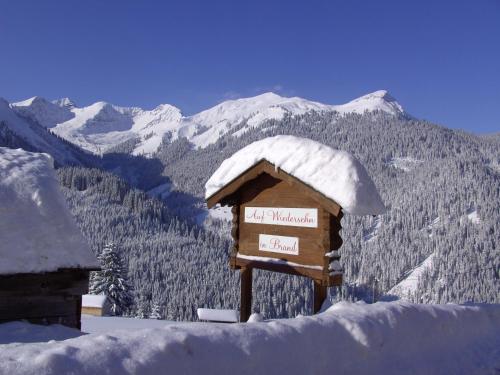Gasthof Bergblick v zimě