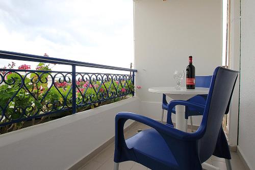 Μπαλκόνι ή βεράντα στο Χριστιάνα Hotel Apartments