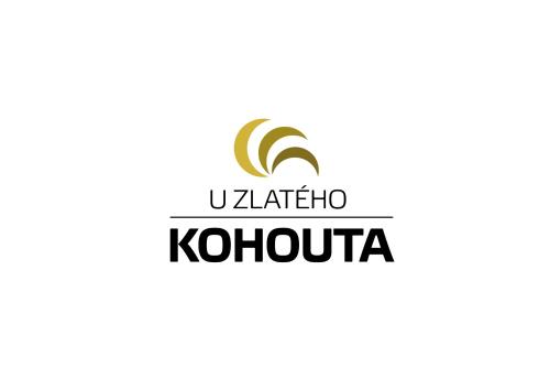 クロムニェジーシュにあるHotel U Zlatého kohoutaの彰彰小丁多社のロゴ