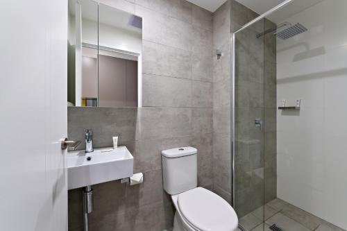 Koupelna v ubytování Value Suites Green Square