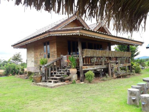 Zahrada ubytování Phu Aram Khao Kho Resort