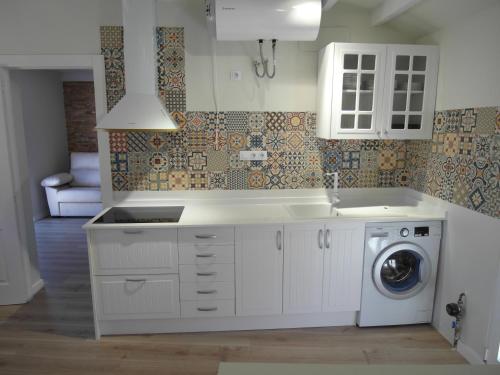 Kjøkken eller kjøkkenkrok på Apartamento Sol del Mar