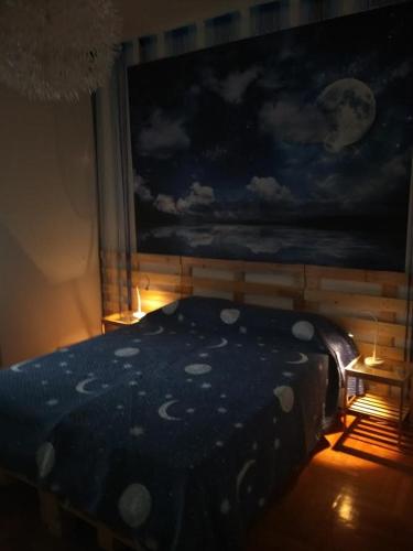 A Casa Di Silvyにあるベッド