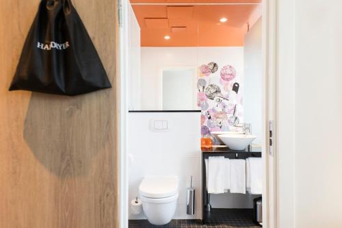 Koupelna v ubytování Motel L Stockholm Älvsjö