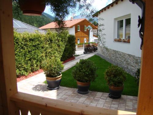 Zahrada ubytování Apart Alblittblick